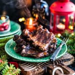 Julmustkokta revben med julmustglaze